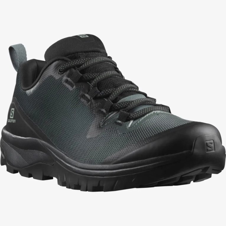 Tênis De Caminhada Salomon Vaya GTX Feminino Pretas Verdes | PT A45970